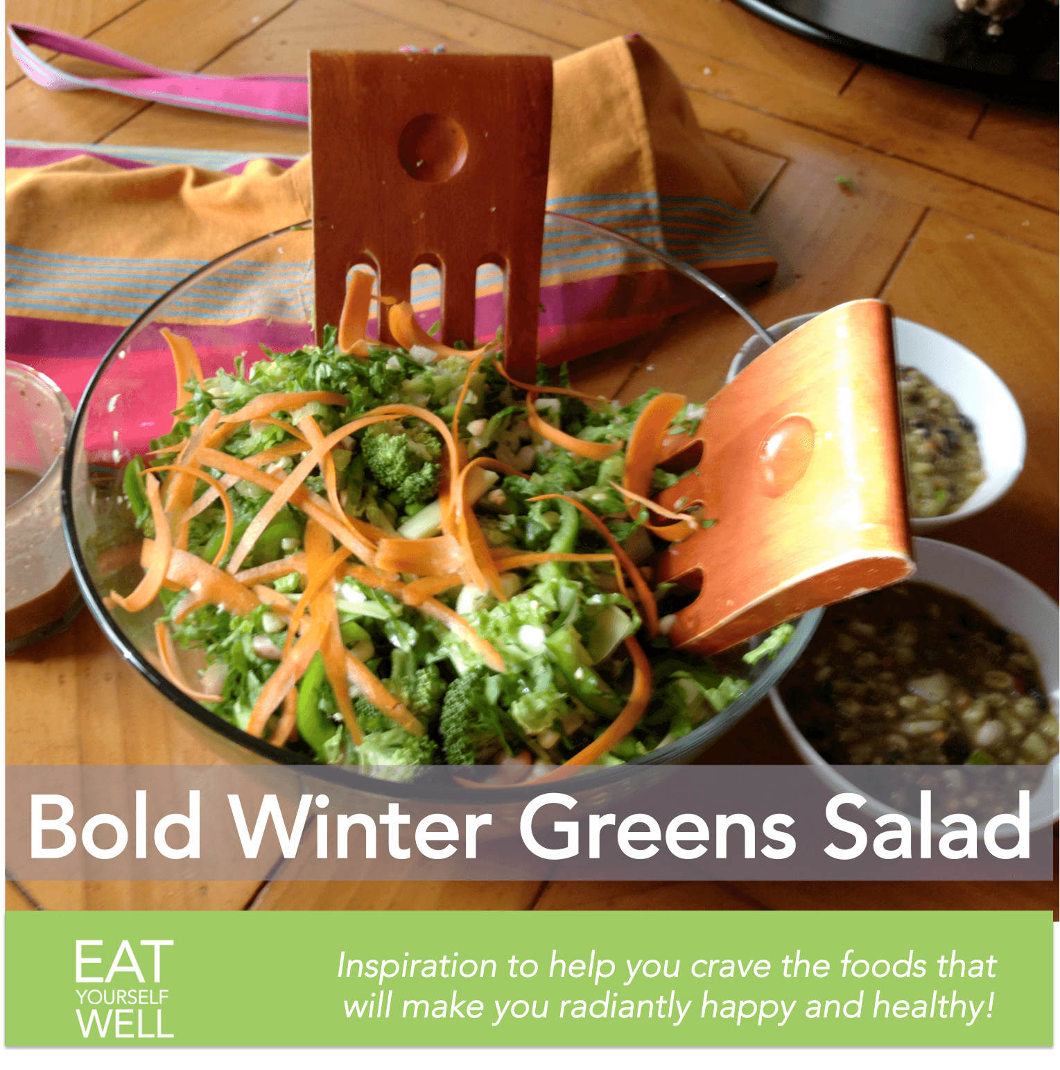 Bold Winter Greens Salad