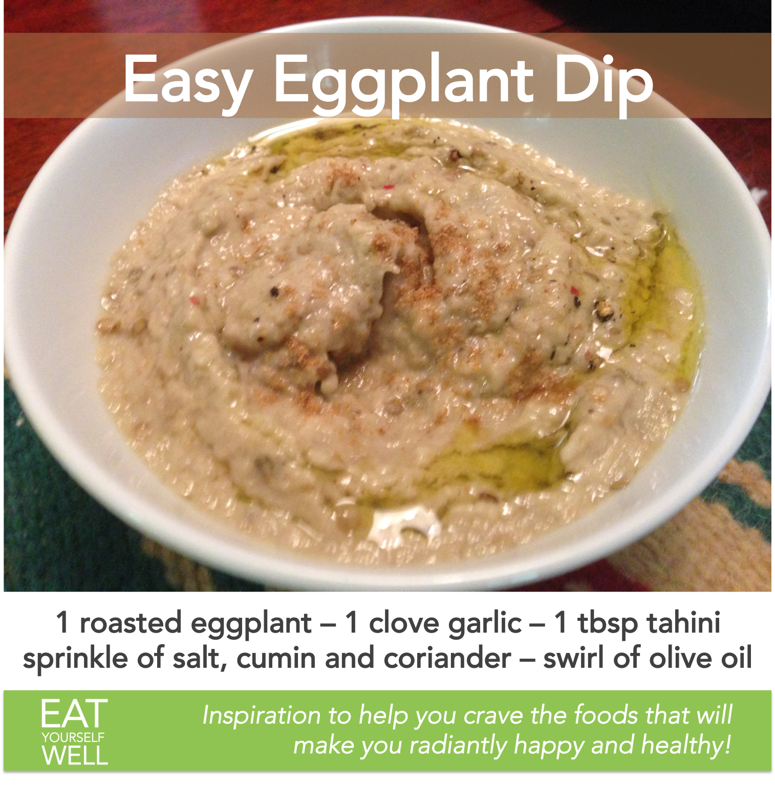 Easy Eggplant Dip