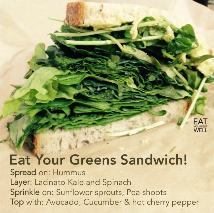 Eat Your Greens Sandwich