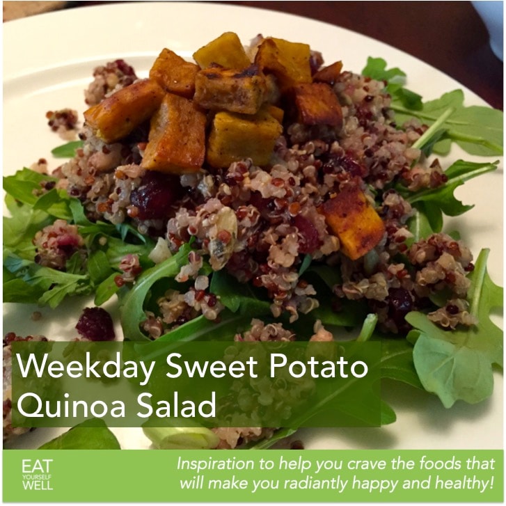 Weekday Sweet Potato Quinoa Salad